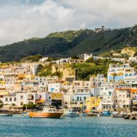 Ischia, località di Sant'Angelo vista dal mare