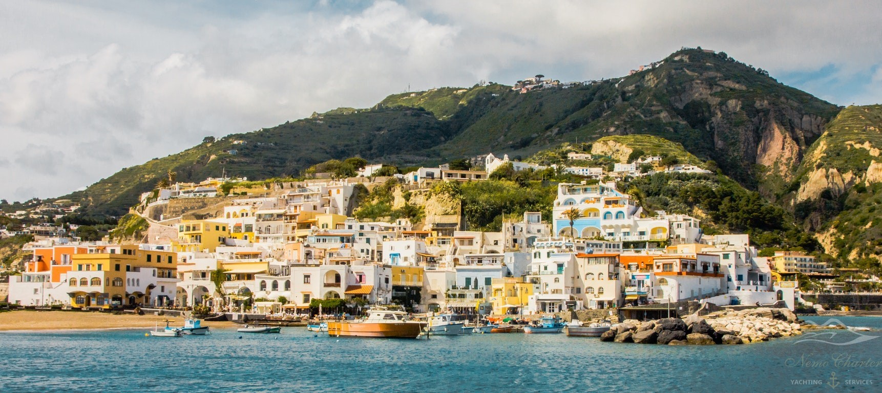 Ischia, località di Sant'Angelo vista dal mare